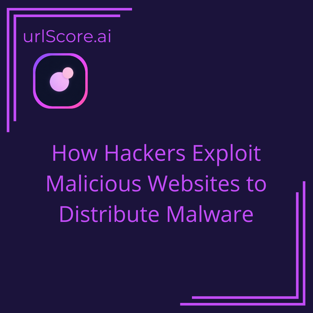 How Hackers Exploit Malicious Websites to Distribute Malware