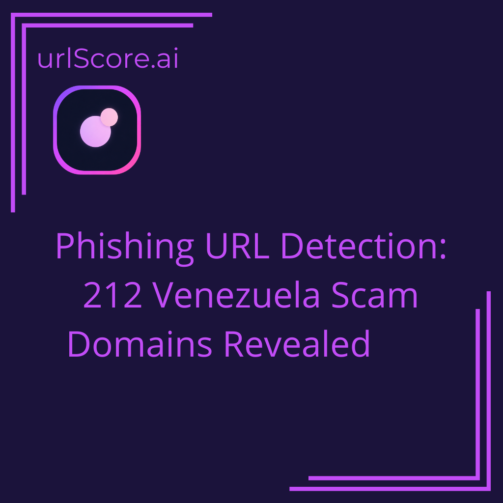 Phishing URL Detection: 212 Venezuela Scam Domains Revealed