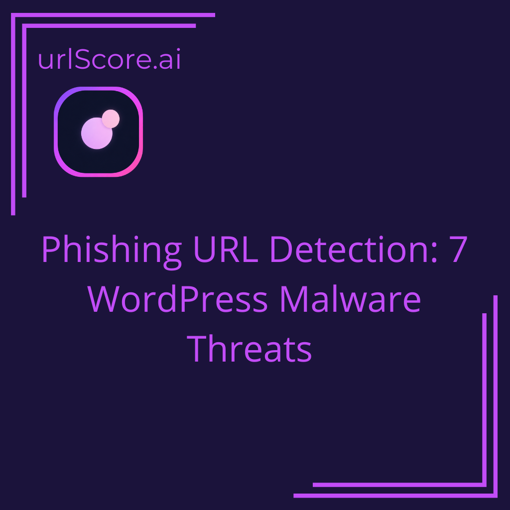 Phishing URL Detection: 7 WordPress Malware Threats